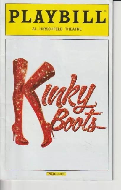 Playbill Kinky Boots June 2013 N1 KL2649