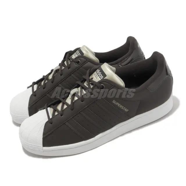 adidas Originals Superstar W Night Brown Cloud White Women Casual Shoes GX4360