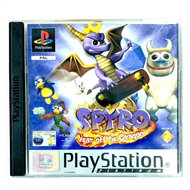 Spyro Year of the Dragon Sony Playstation 1 PS1 Occasion PAL
