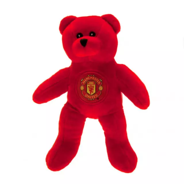 Manchester United FC Bear Mini Red Soft Plush Teddy Official Merch Gift Idea