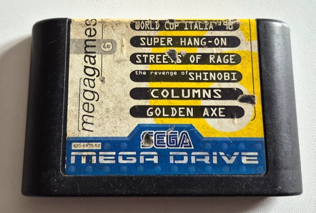 Mega Games 6 Megadrve PAL - Prx - Photo - Présentaton