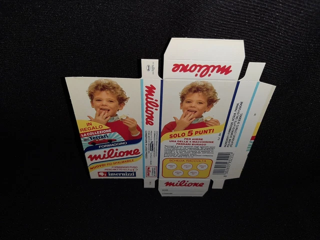👉FORMAGGINO INVERNIZZI MILIONE SCATOLINA in CARTONCINO VINTAGE