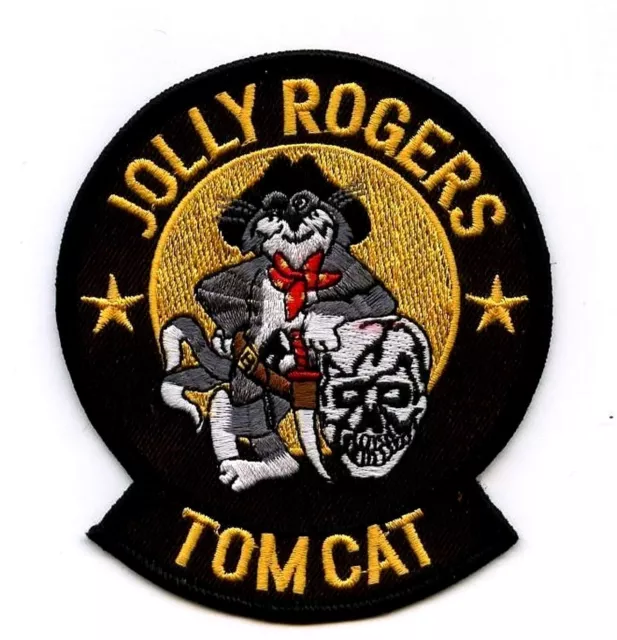 F-14 TOMCAT Strike Fighter Squadron (VFA) 103 JOLLY ROGERS FLIGHT SUIT INSIGNIA