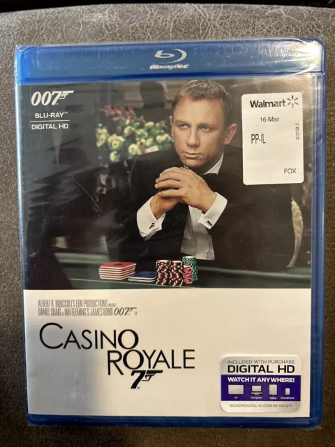 CASINO ROYALE (BLU-RAY, 2006) 007 James Bond Daniel Craig Special ...