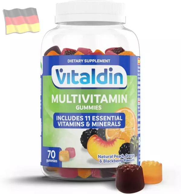 VITALDIN Multivitamin Adults Gummies – Nahrungsergänzungsmittel Für Erwachsene – 2