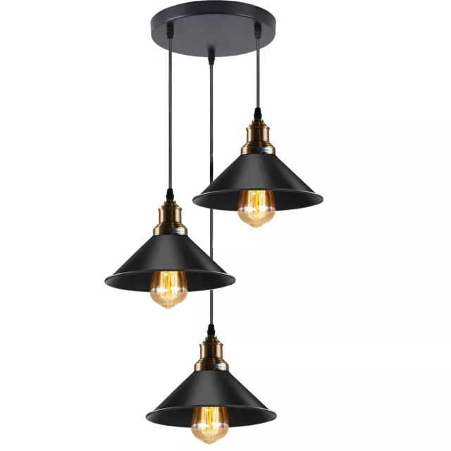 Vintage Industrial Pendant Light Modern Hanging Retro Lamp LED Ceiling Lights