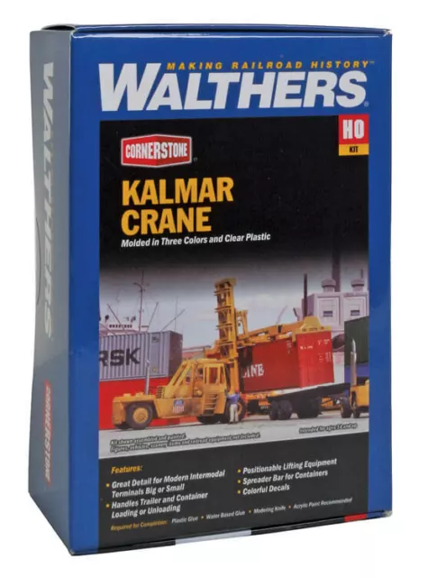 Walthers Cornerstone HO Kalmar Intermodal Container Crane Kit