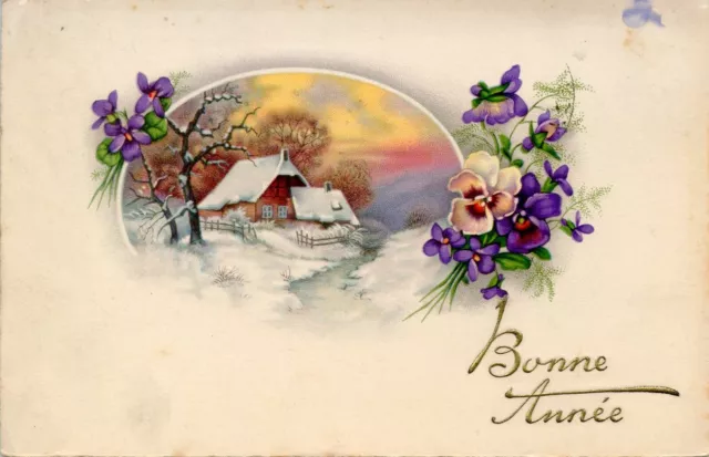 Postcard / Carte Postale Fantaisie / Bonne  Annee