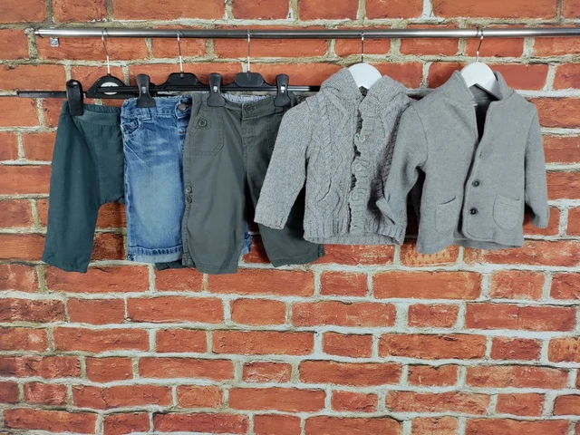 Baby Boy Bundle Age 6-9 Months J Lewis Jojo Maman Etc Jeans Hoodie Cardy 74Cm