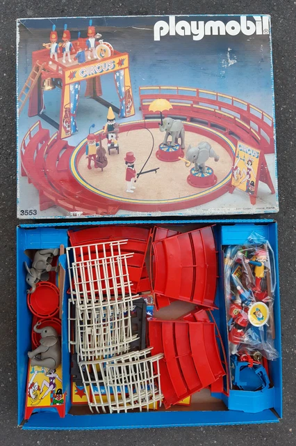 Playmobil 4230 Circus Big Top Tent Set Great Condition