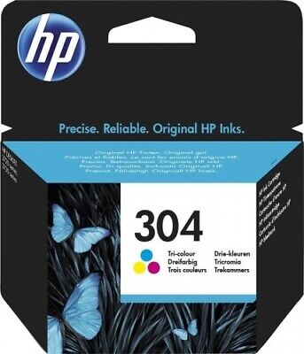 Originale HP 304 Cartucce di Inchiostro Colorato per Deskjet 3720 3730 3732 3733