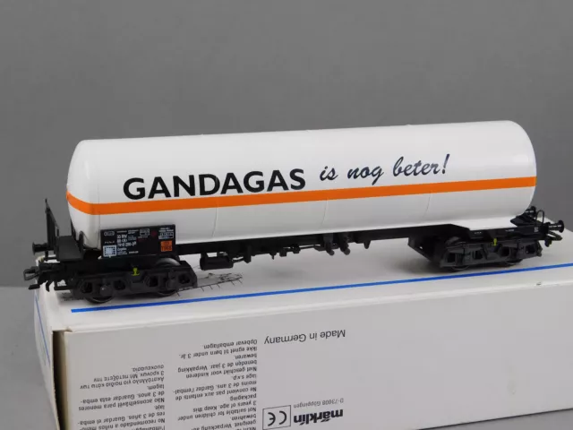 Märklin H0 47581 - SNCB Keselwagen Zagkks ''GANDAGAS'' in OVP #-RG-017-156