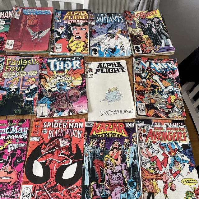 Marvel Superhero Comics Job Lot 62 Issues Spider Man Conan XMen Avengers etc 2