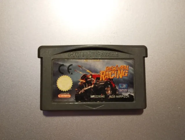 ROCK N' ROLL RACING  [GENUINE] Nintendo Game Boy Advance Video Game Cartridge
