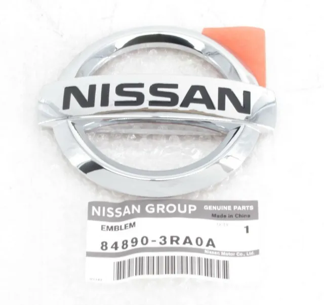 Genuine OEM Nissan 84890-3RA0A Rear Trunk Lid Emblem Badge Logo Nameplate