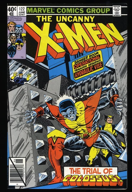 X-Men #122 VF+ 8.5 1st Mastermind Luke Cage Misty Knight! Marvel 1979