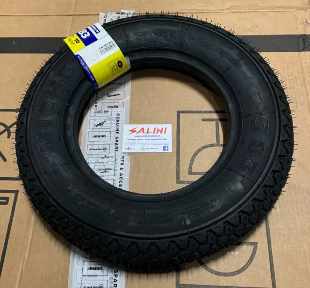 Copertone Gomma Pneumatico Michelin S83 3.50-10 TL/TT Rinforzato