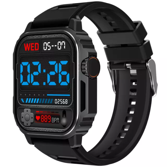 smartwatch orologio cardiofrequenzimetro da polso v20 sport cardio telefono 2
