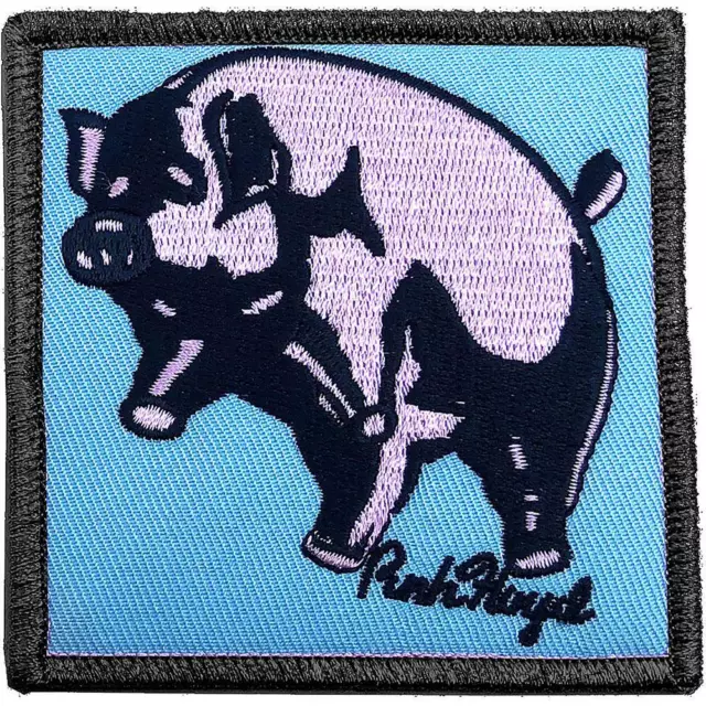 Official Licensed - Pink Floyd - Animals Pig Sew-On Patch Gilmour Barrett Rock