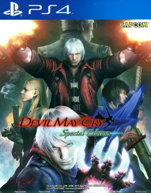 Devil May Cry 4 Special Edition Asia English etc subtitle PS4 BRAND NEW