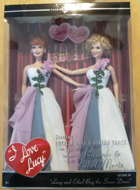 Mattel BARBIE Dolls Episode 69 "Lucy and Ethel Buy the Same Dress" BRAND NEW