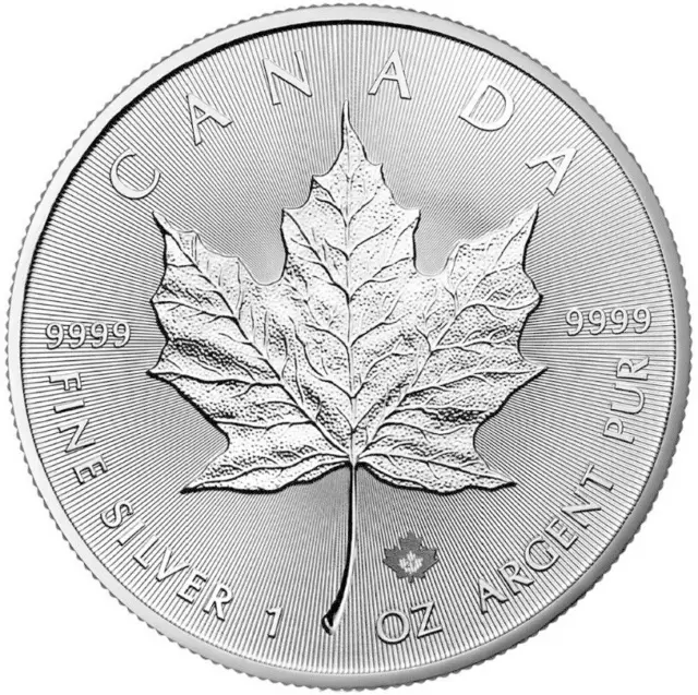 Moneda de Plata: 2022 Canadá, Hoja de Arce - 1 oz Plata Fina 0,9999