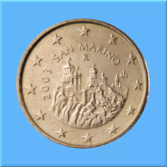 50 Euro - Cent  San Marino 2003