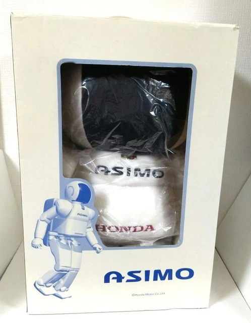 Honda ASIMO Big Size Plush Doll With Box 60cm Very Rare BANDAI From Japan Used