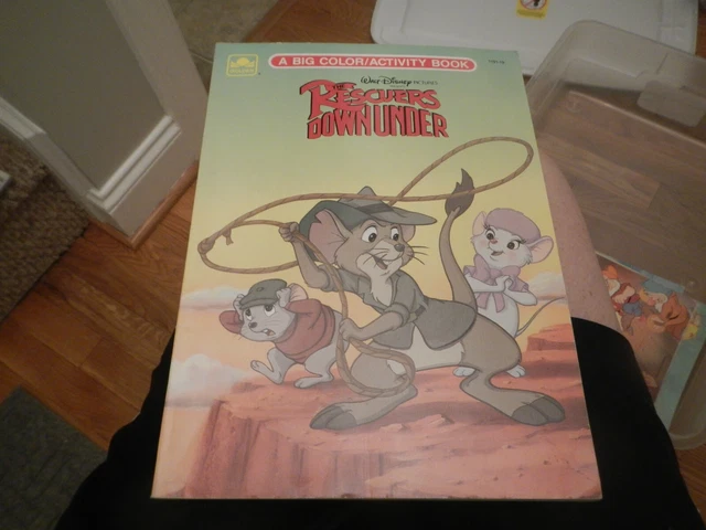DISNEY RESCUERS DOWN Under Golden Coloring Book 1990 7 93 PicClick UK DISNEY RESCUERS DOWN Under Golden Coloring Book 1990 7 93 PicClick UK