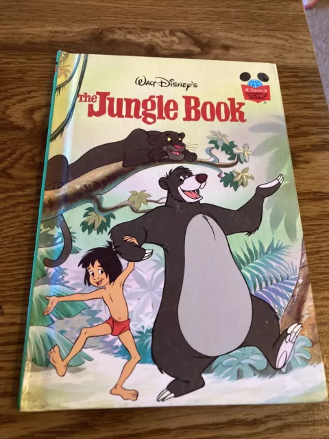 Walt Disney's Wonderful world of Reading The Jungle Book  HC 1993