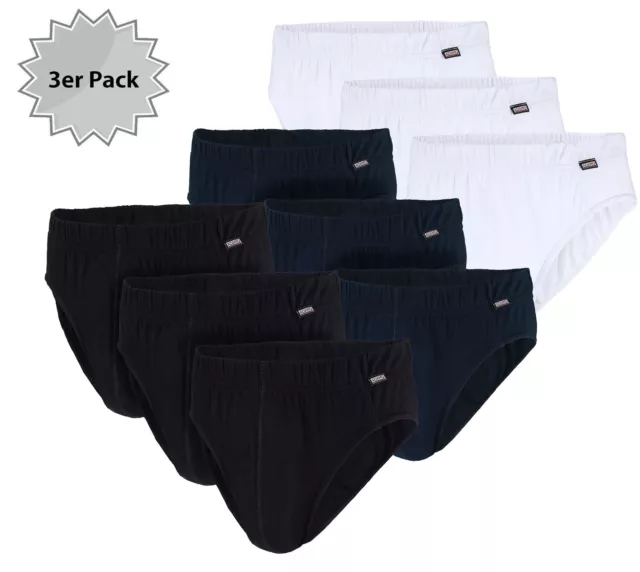 ADAMO HERREN SLIPS "IAN"  3`er PACK ÜBERGRÖßE 8 10 12 14 16 18 20  SLIP PANT