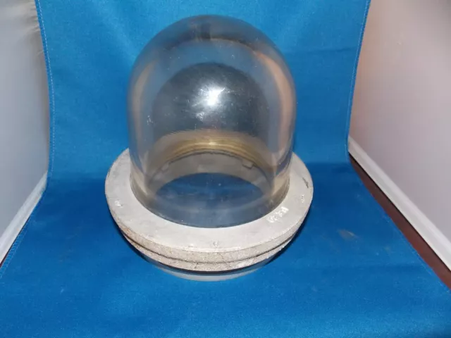 Vintage Industrial Light Barn Gas Station Explosion Proof Shade 1958!