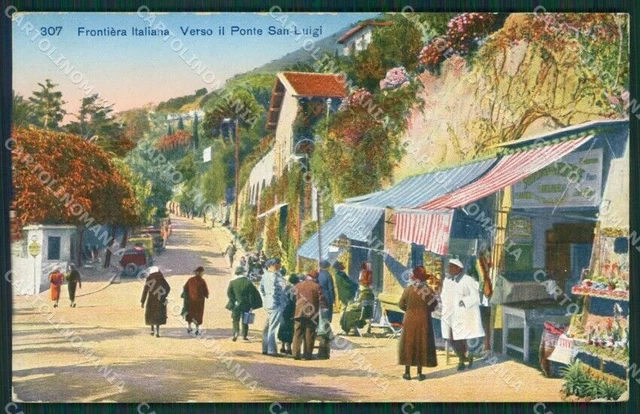 Imperia Ventimiglia Frontiera cartolina KV5683