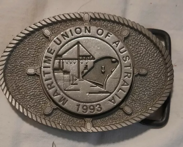 M.U.A Belt Buckle Fine Pewter