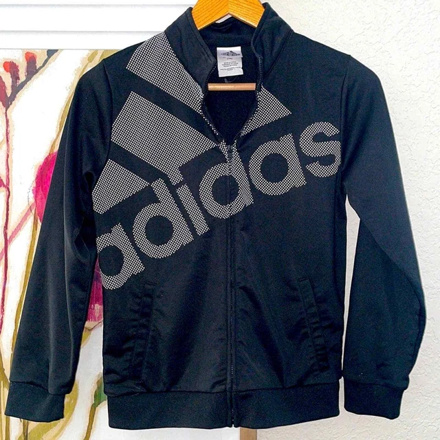 Adidas NWOT Graphic Full Zip Track Jacket Unisex Kids' XL