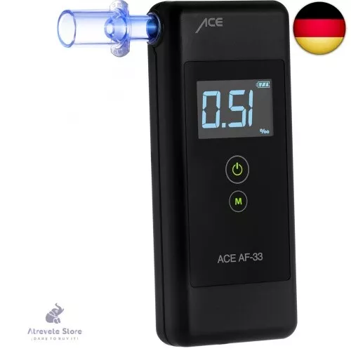 ACE AF-33 Alkotester - der #1 Alkoholtester laut AUTO BILD (Vergleich 2022/23)