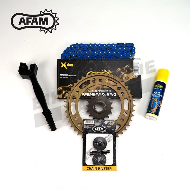 AFAM 420 M Kettensatz - Kettenkit Für Rieju MRT 50 SM 2009-2012
