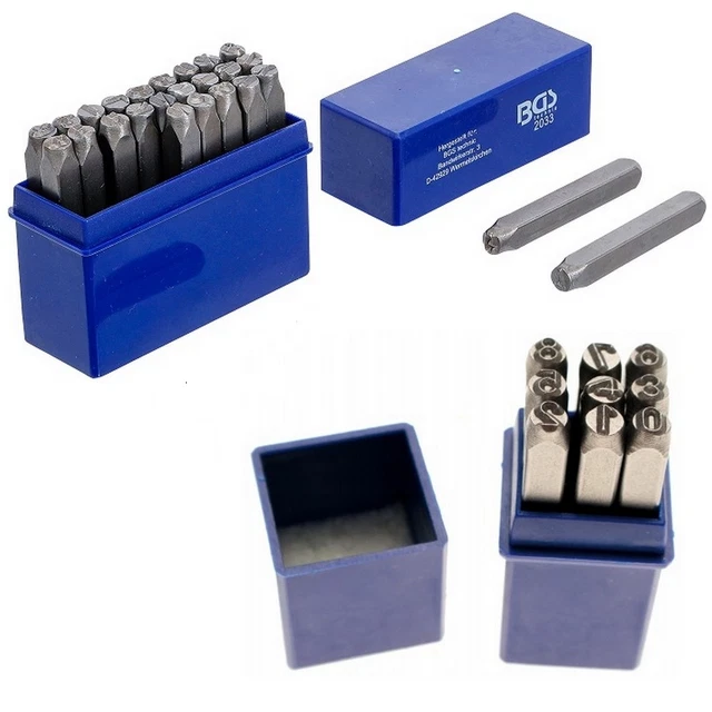 Guide Pour Aligner Poinçons – Lettres, Chiffres N° VIN – Facom – Noir