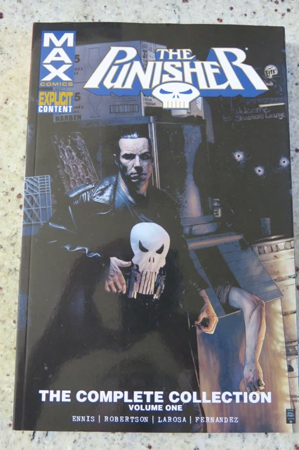 The Punisher The Complete Collection Volume 1 Tpb Marvel Comics Ennis Rare Oop