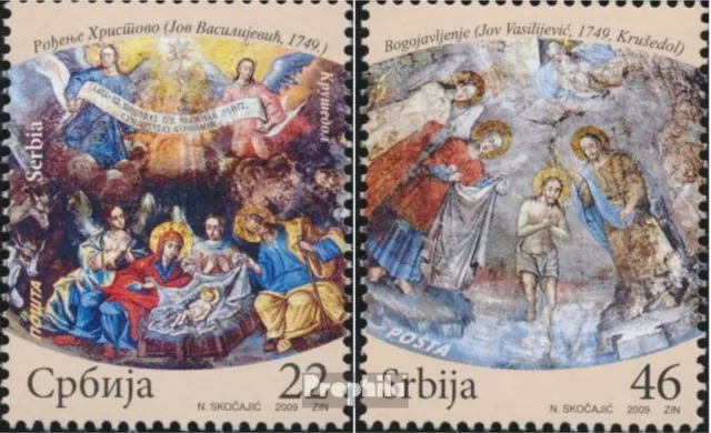 Serbia 330-331 (completa edizione) MNH 2009 Natale