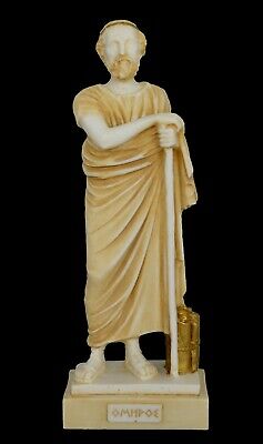 Homer Aged Statue - Epic Poet - ILIAD - ODYSSEY - Omiros
