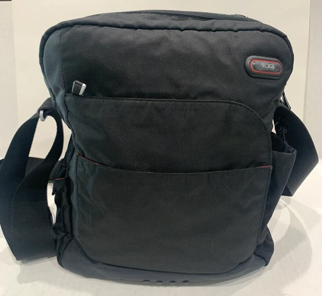 TUMI T-Tech Ballistic Nylon Crossbody Messenger Bag/Satchel Carry Black 5120D