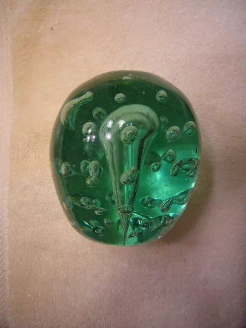MASSIVE Antique Bottle Glass Dump Paperweight (5", 4 lbs.!)