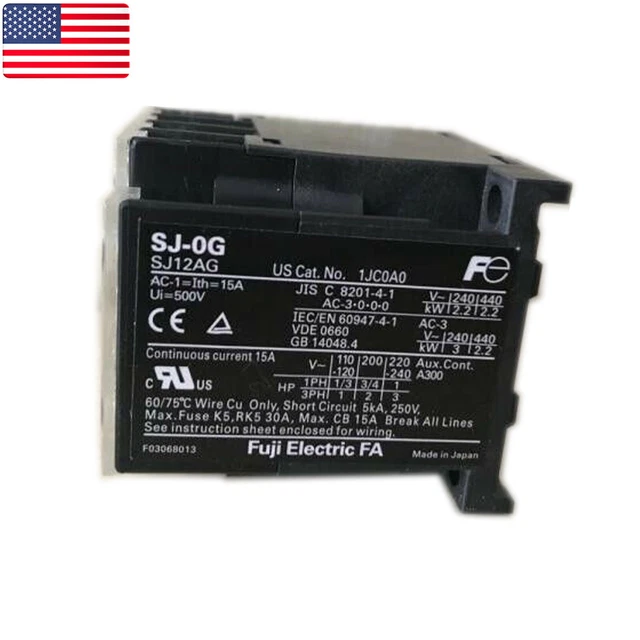 New In Box Fuji SJ-OG SJ-0G Electric Magnetic Contactor - US Stock