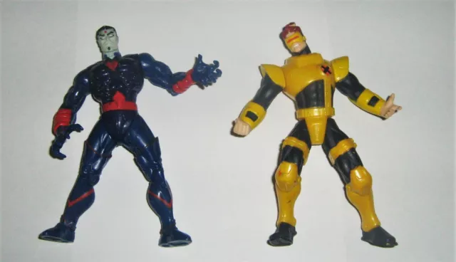 Vintage Marvel/ X-Men Figures - Cyclops, Mr. Sinister 1996-7 Toy Biz #AB