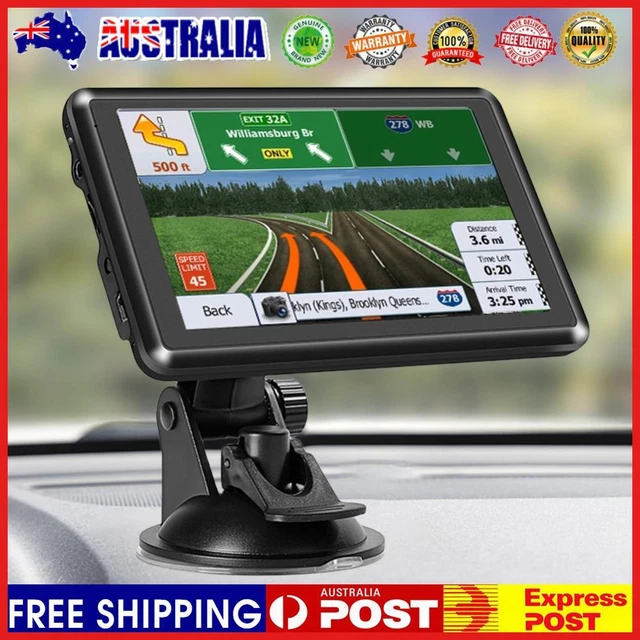5 Inch Car GPS Navigator FM Transmitter Sat Nav 256MB+8G EU AU North America Map