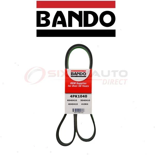 BANDO POWER STEERING and Water Pump Serpentine Belt for 19931997