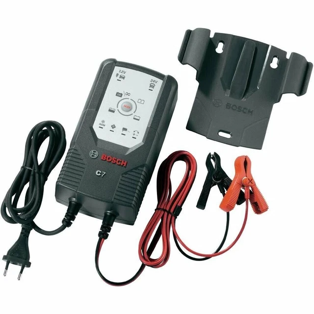 Bosch C7 Battery Charger for Passenger Cars and Commercial Vehicles