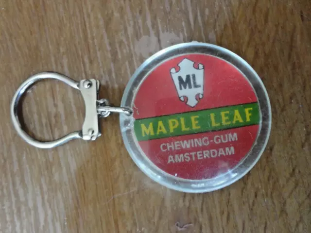 porte cle " MAFLE LEAF chewing-gun amsterdam "