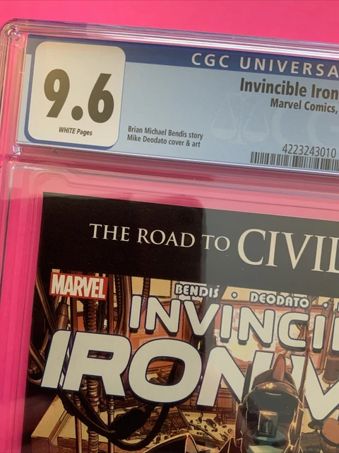 Invincible Iron Man #9 CGC 9.6!!! 1st Full App of Riri Williams / Ironheart!!! 2